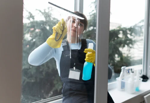 Nettoyage de vitres intérieures et extérieures à Yébleron
